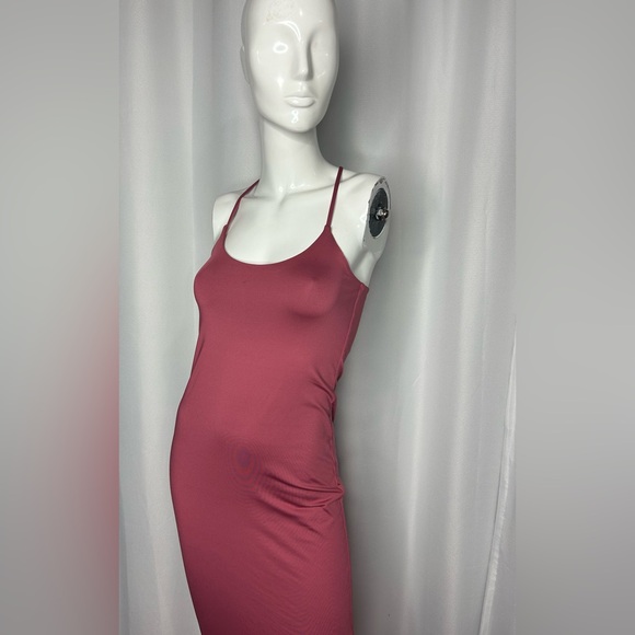 NWOT Streetwear Society CONTURE SHAPING MAXI DRESS - Picture 5 of 7